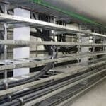 Cable Trays Supporting Bus Bars